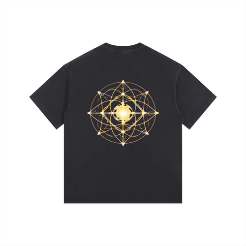 Vintage Washed Oversized Cotton T-Shirt